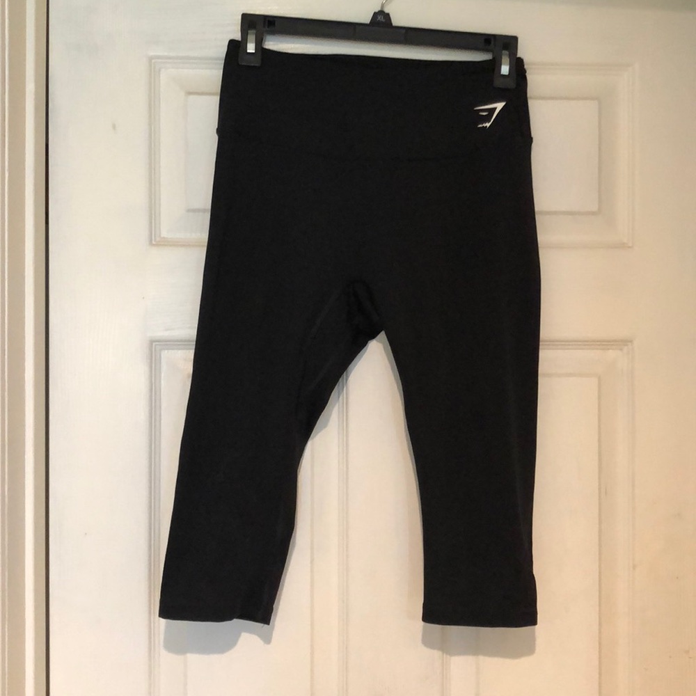 Black gymshark workout leggings